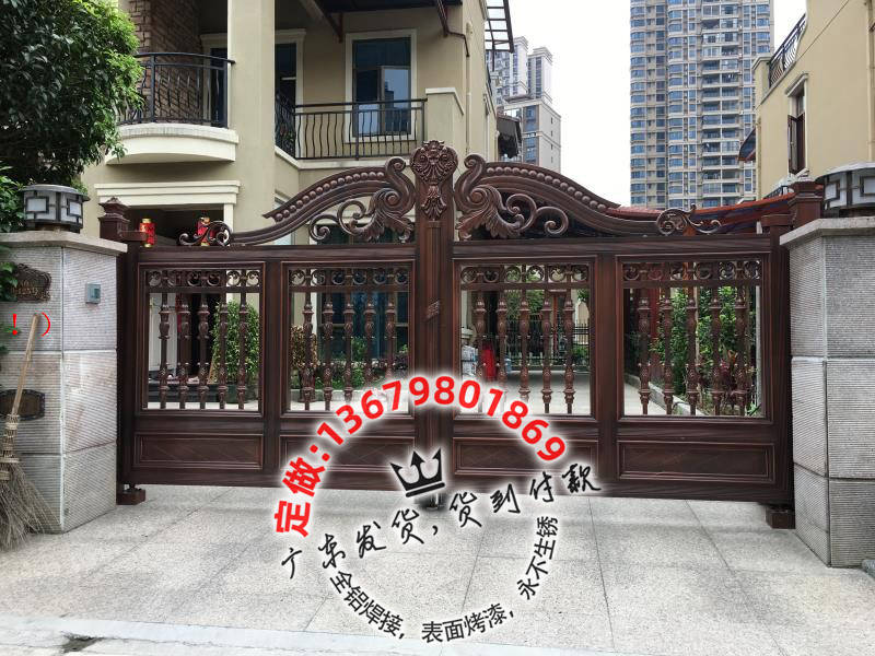 别墅大门，铸造大门，铝艺大门，庭院大门
